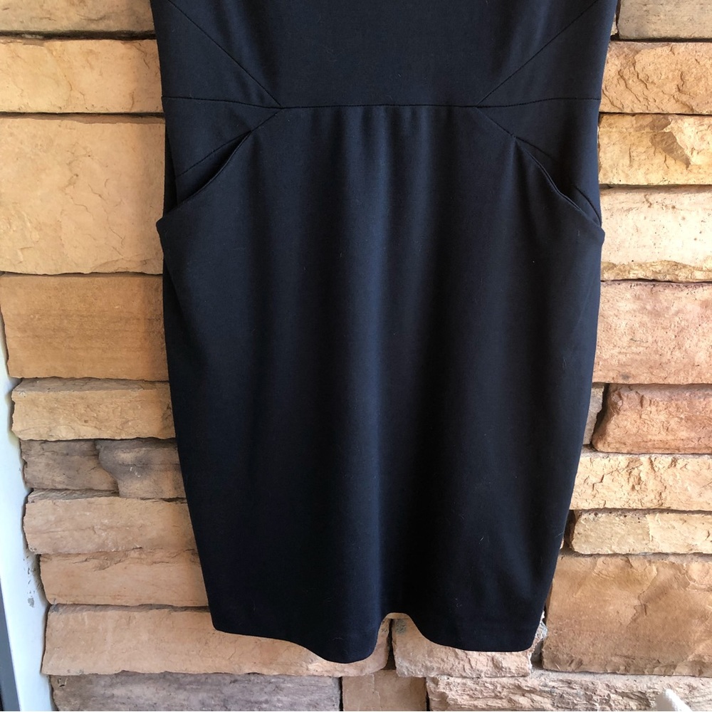 Banana Republic dark navy blue sleeveless dress 10 - Picture 2 of 13